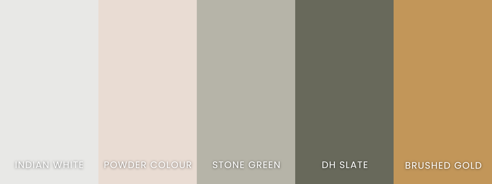 Dulux Heritage - 5 Colour Palette - Andrea Deac