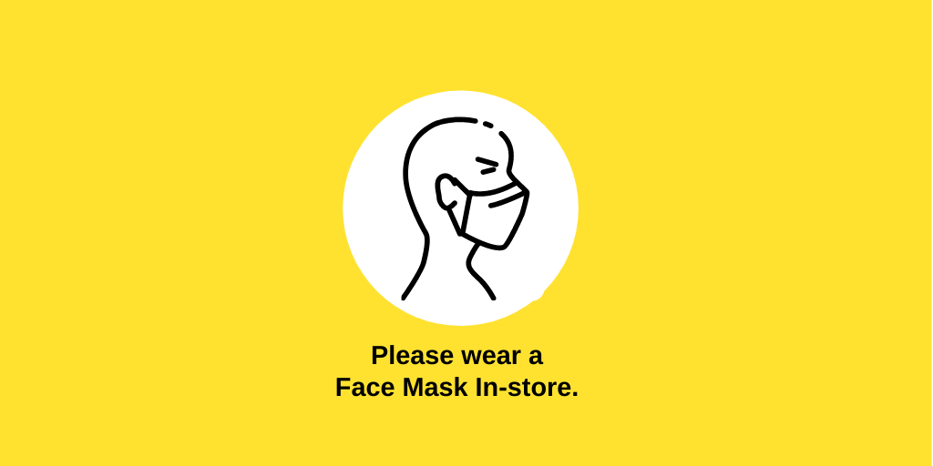 Store Update re. Face Masks