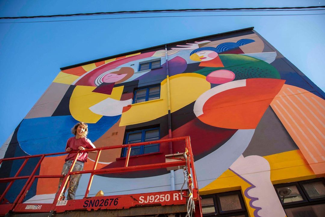 Pat McDonnell Paints Proudly Supports Ardú in the Creation of 3 New Murals for 2022