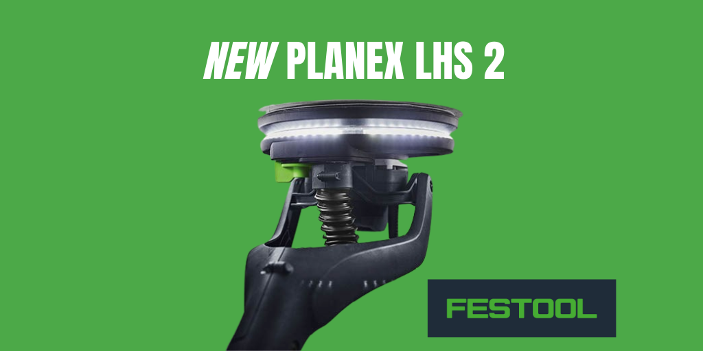 The new Festool PLANEX LHS 2 long-reach sander