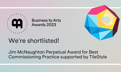Pat McDonnell Paints Shortlisted for 2023 Business to Arts Awards