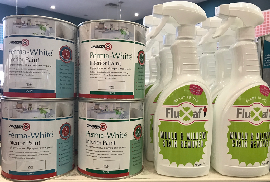 How to clean mould off walls before painting