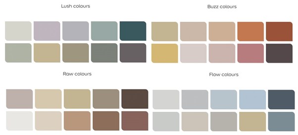 Wild Wonder Colour Palettes